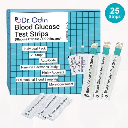 test strip of blood glucose meter
