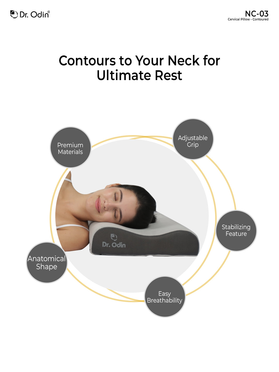 Cervical Pillow - Contoured