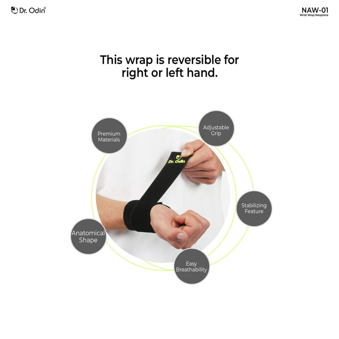 Wrist Wrap Reversible - Neoprene