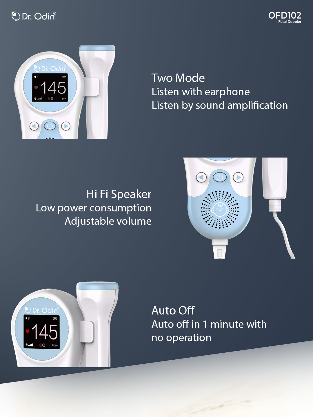 Fetal Doppler OFD102