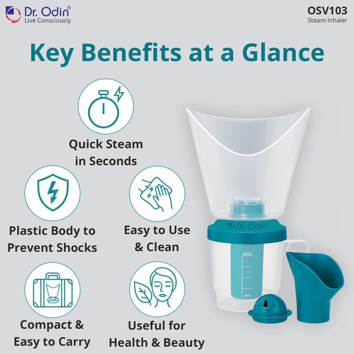Steam Inhaler with 3 Attachments OSV103