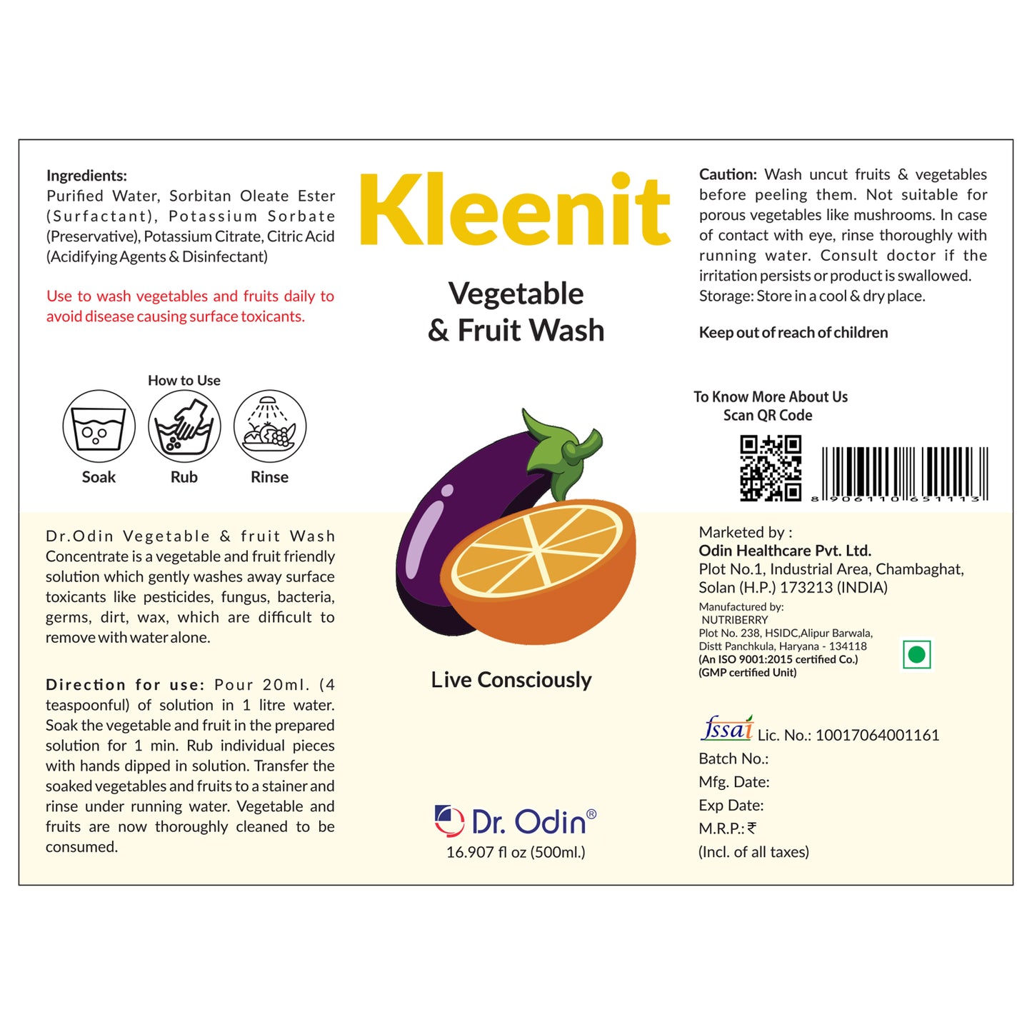 Kleenit 500ml