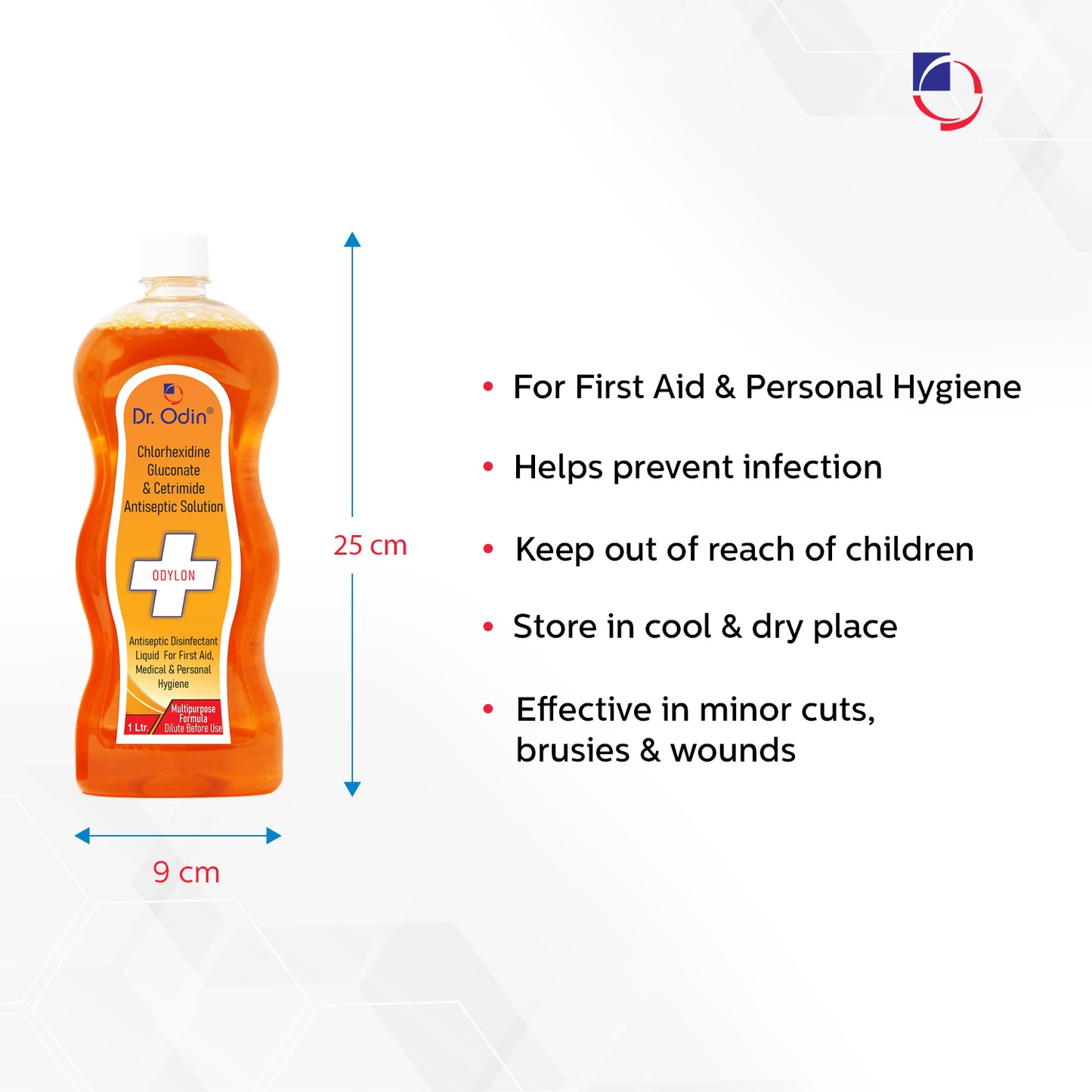 Odylon Antiseptic Disinfectant Liquid 1 liter