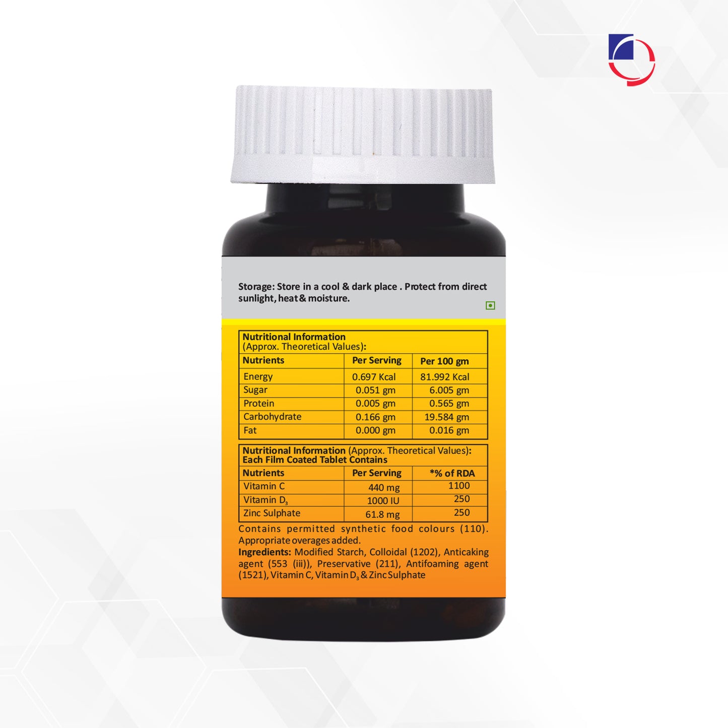 Supplements - Vitamin C, D & Zinc