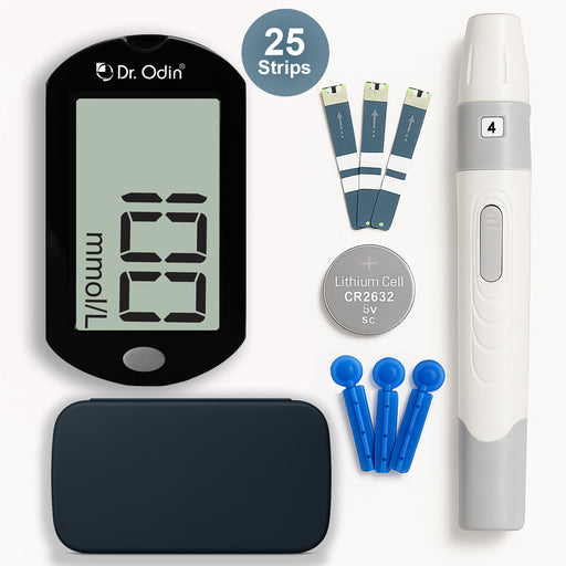 Blood Glucose Meter GDH-FAD Kit with 25 Test Strips - AC-307