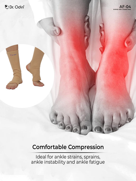 Anklet with Closed Heel Skin Color