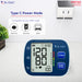 Dr. Odin blood pressure monitor with power mode features on a white background
