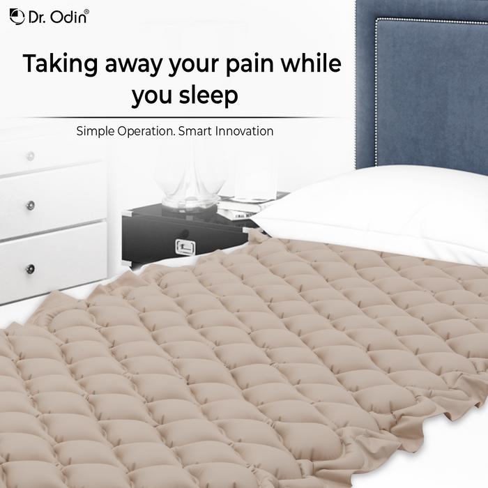 Matelas pneumatique anti-escarres (matelas uniquement - pompe non incluse) - Petite taille Couleur marron
