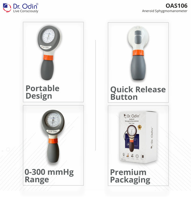Aneroid Sphygmomanometer Palm Type OAS106