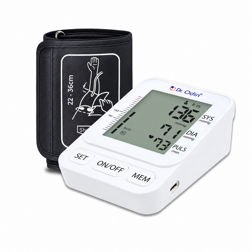 Smart Digital Automatic BP Monitor | Dual Power Option & 1 Year Warranty-OBP107