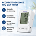 Smart Digital Automatic BP Monitor | Dual Power Option & 1 Year Warranty-OBP107