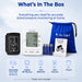 Smart Digital Automatic BP Monitor | Dual Power Option & 1 Year Warranty-OBP107