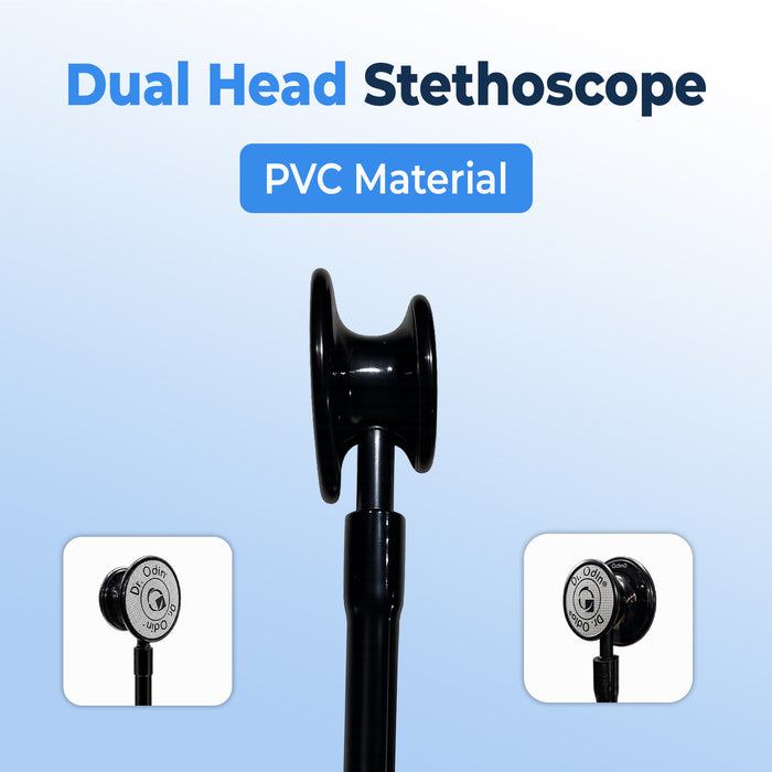Dual-Head Premium Stethoscope (OST002) – Heavy-Duty Brass Frame for Superior Sound Conductivity