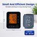 Blood pressure monitor with digital display and cuff, labeled 'Dr. Odin', on a white background.