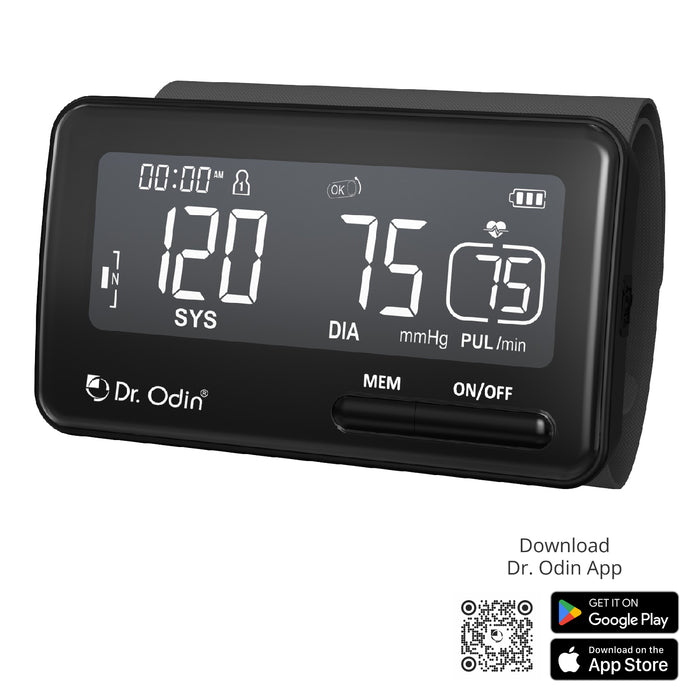 Dr. Odin Digital BP Monitor OBP201BT | Smart Data Sync, Fully Automatic
