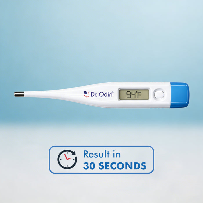 Dr. Odin Digital Thermometer (ODT102) with Fast 30-Second Results & Beep Alarm