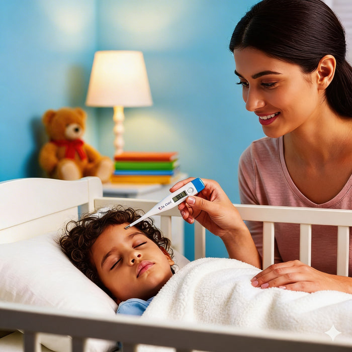Dr. Odin Digital Thermometer (ODT102) with Fast 30-Second Results & Beep Alarm