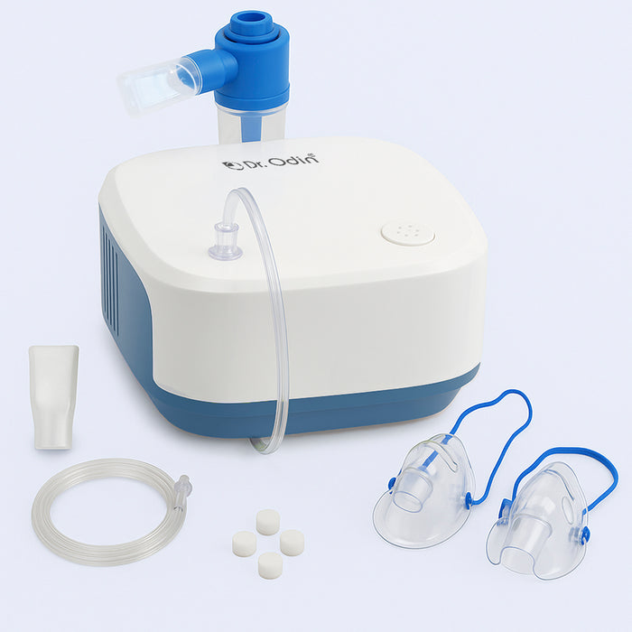 Dr. Odin inhaler device with accessories on a white background