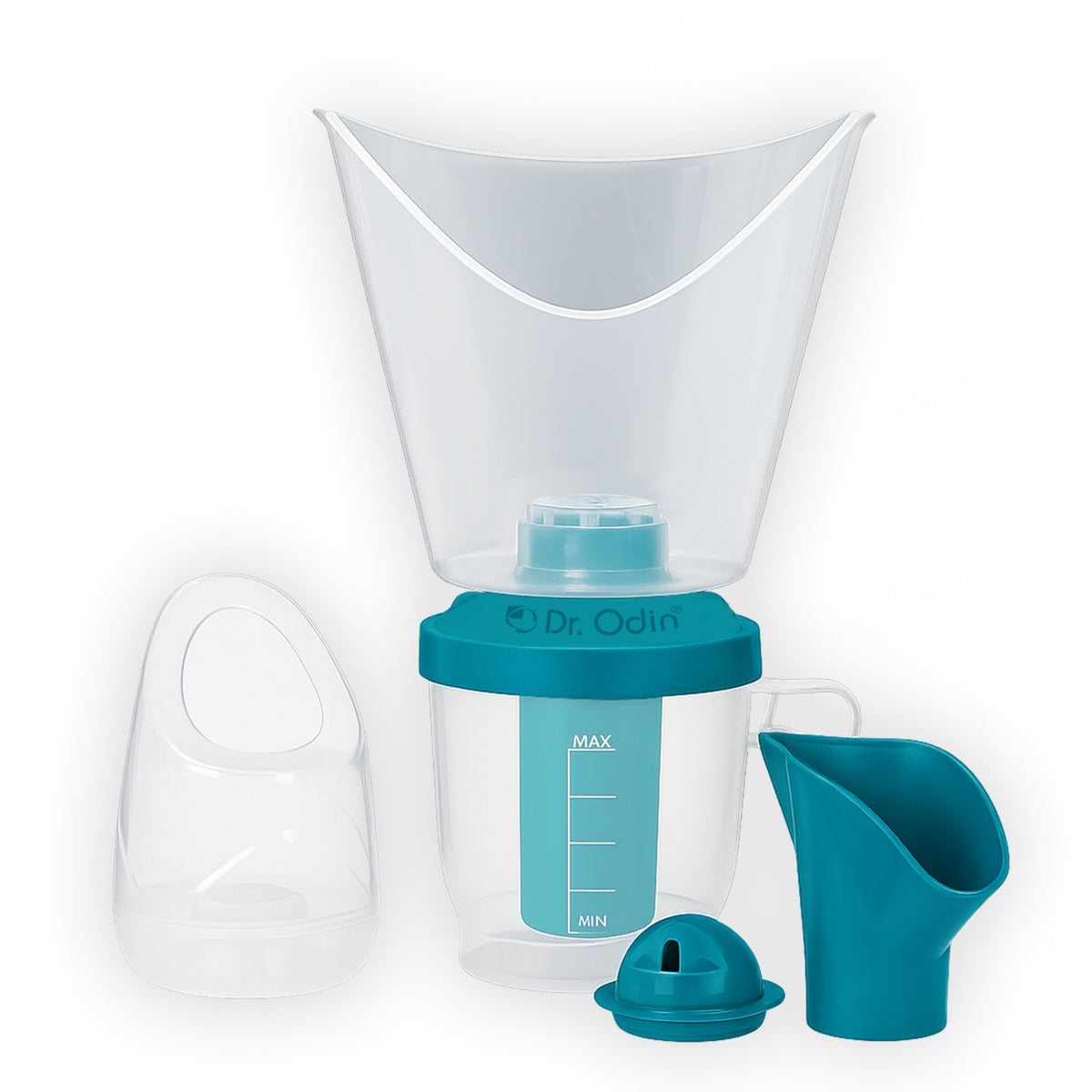 Console Steam Inhaler Personal Steam Inhaler for Home & Professional Use with 4 Attachments ...
