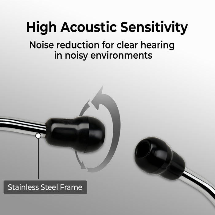 ಸ್ಟೆತೊಸ್ಕೋಪ್ ಕಪ್ಪು ಟೋನ್ OST005