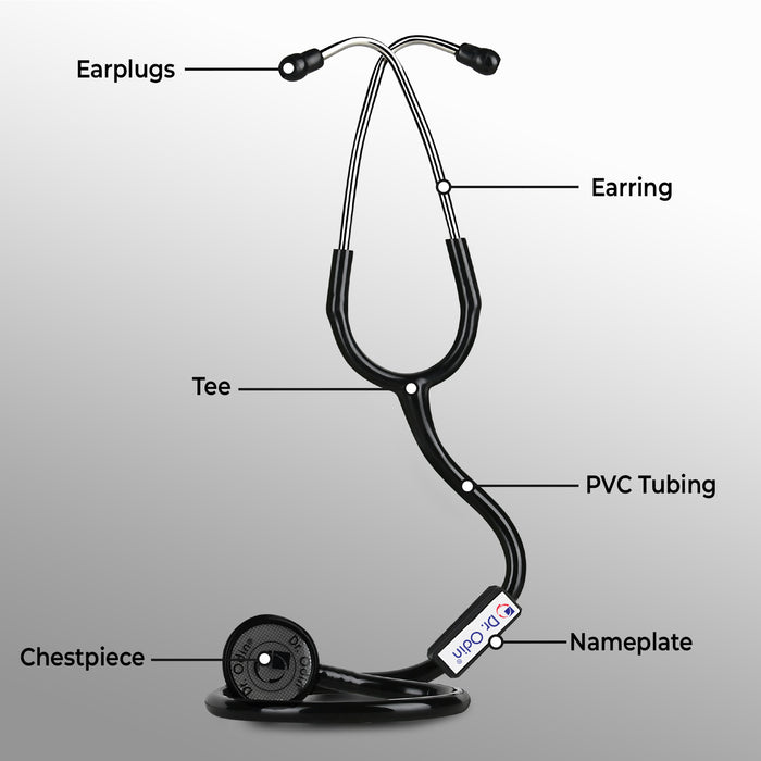 ಸ್ಟೆತೊಸ್ಕೋಪ್ ಕಪ್ಪು ಟೋನ್ OST005