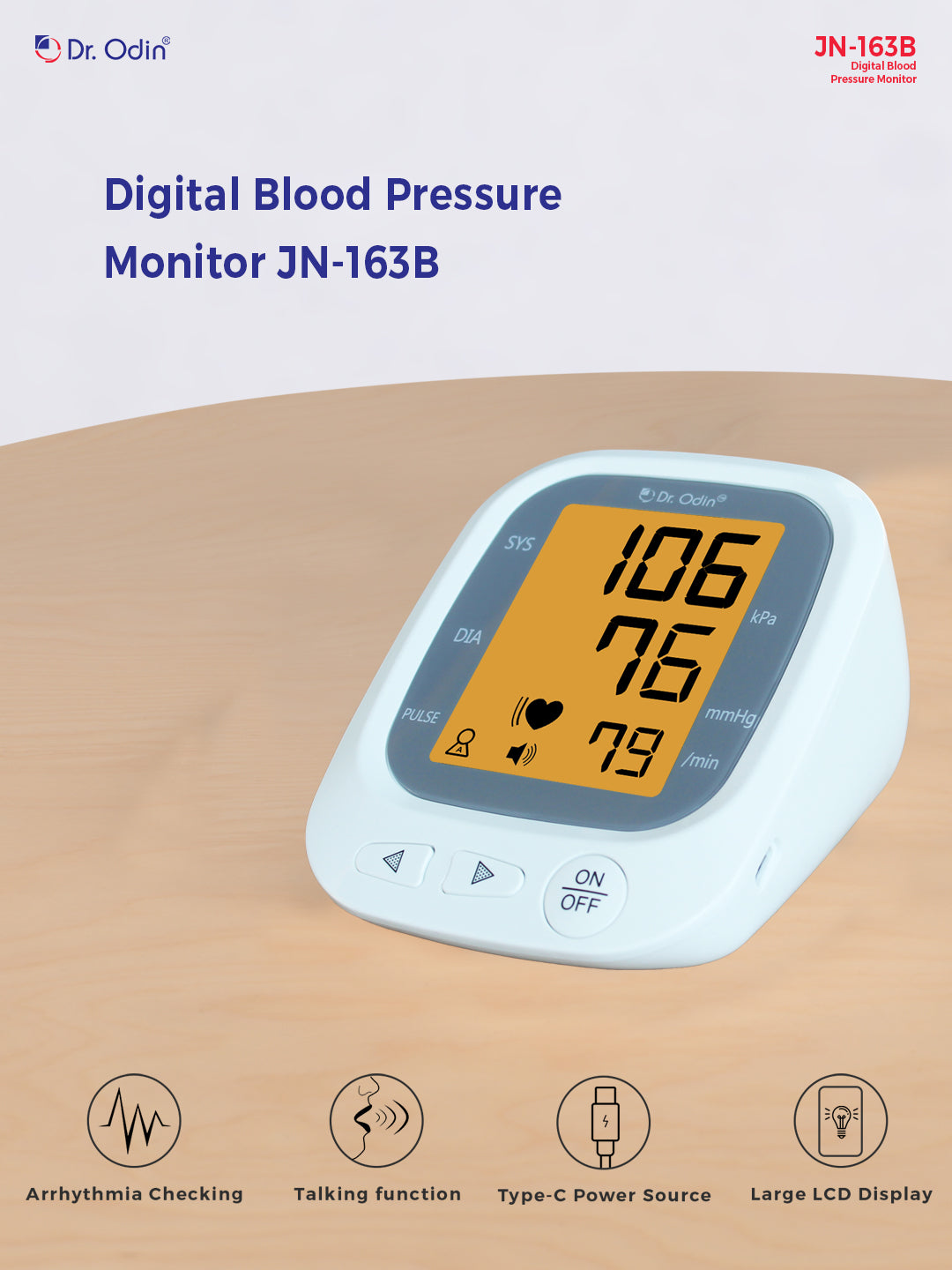 Blood Pressure Monitor JN-163B