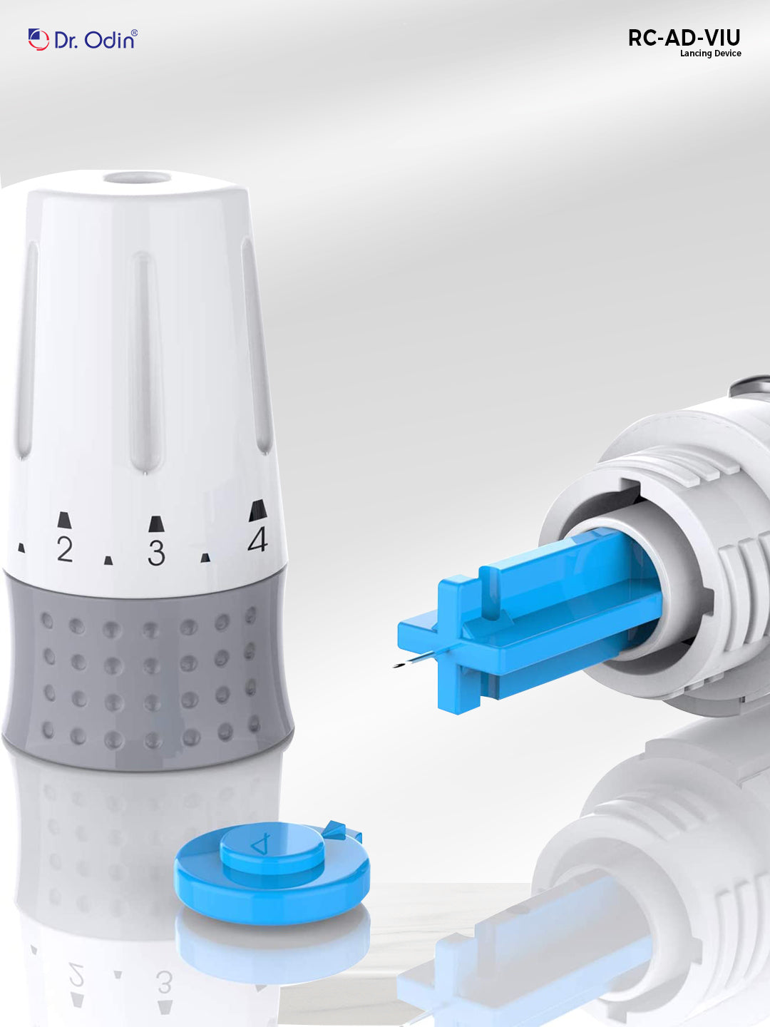 Lancing Device for Blood Glucose Meter