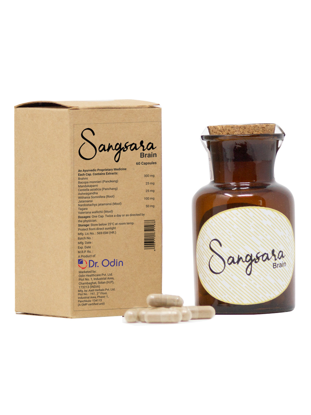 Sangsara Brain Capsules - 60 Count