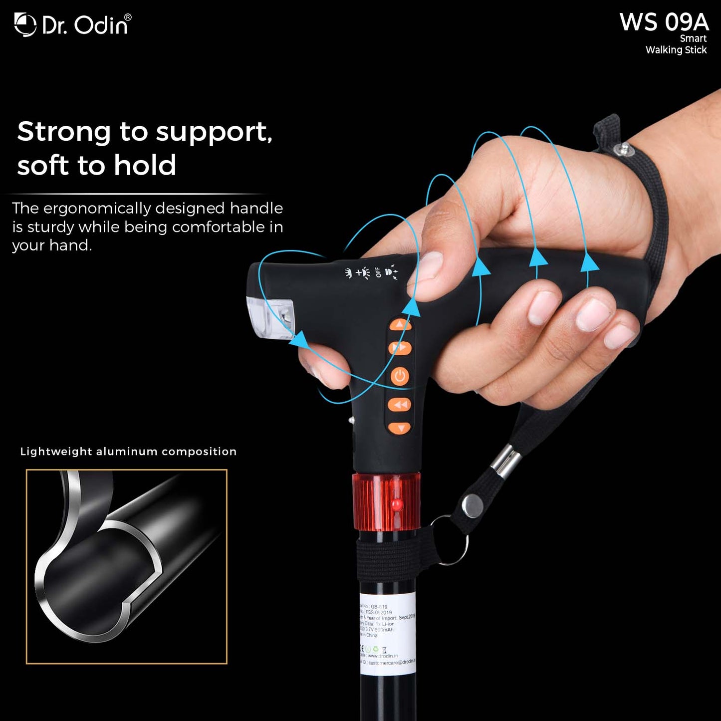 Support Stick Enhance Mobility with Smart Walking Stick - Innovative Safety – Dr. Odin