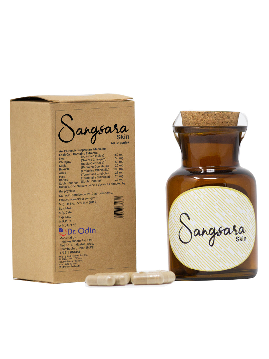 Sangsara Skin Capsules - 60 Count