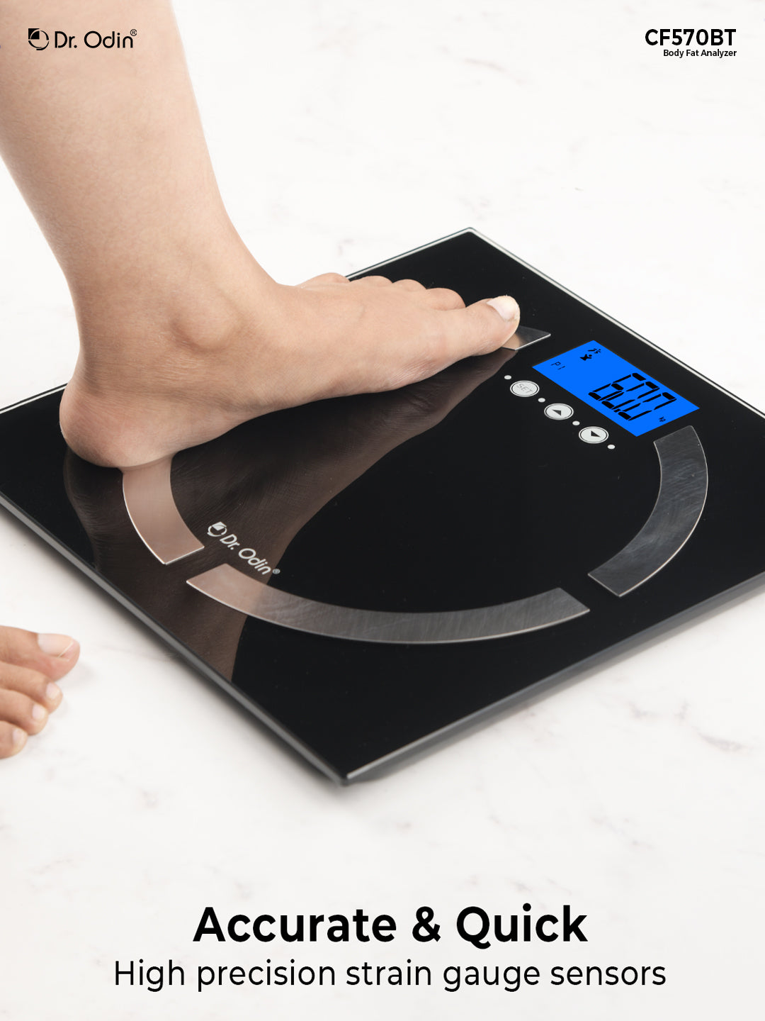 Body Fat Analyzer Black CF570BT