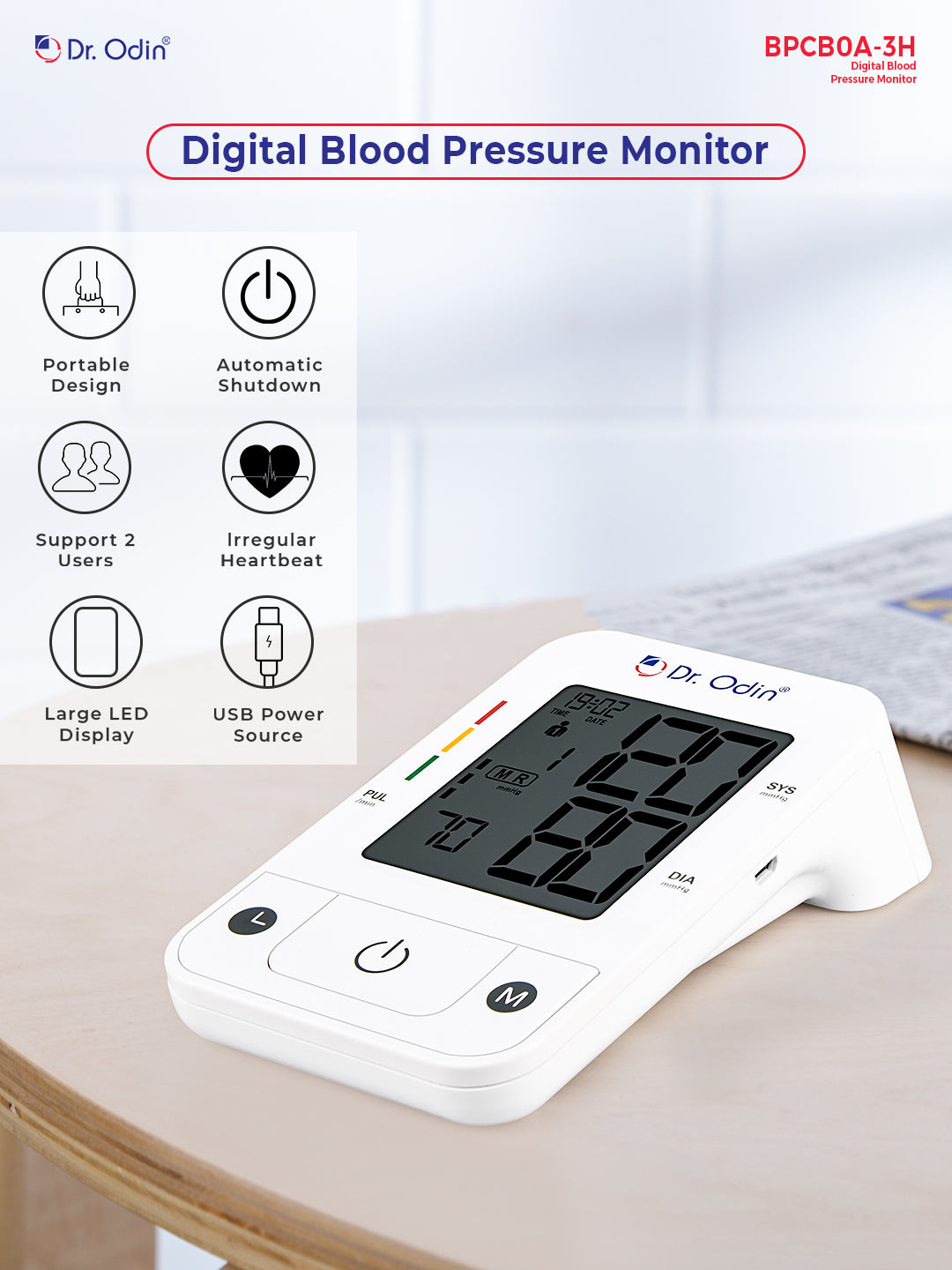 Blood Pressure Monitor BPCBOA-3H