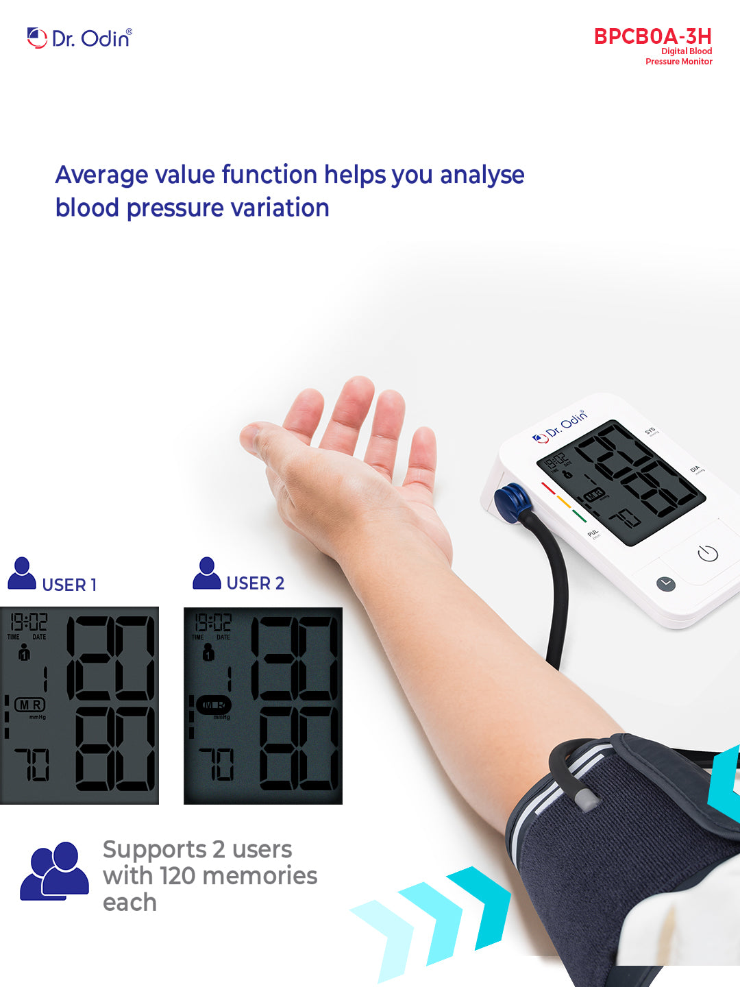 Blood Pressure Monitor BPCBOA-3H