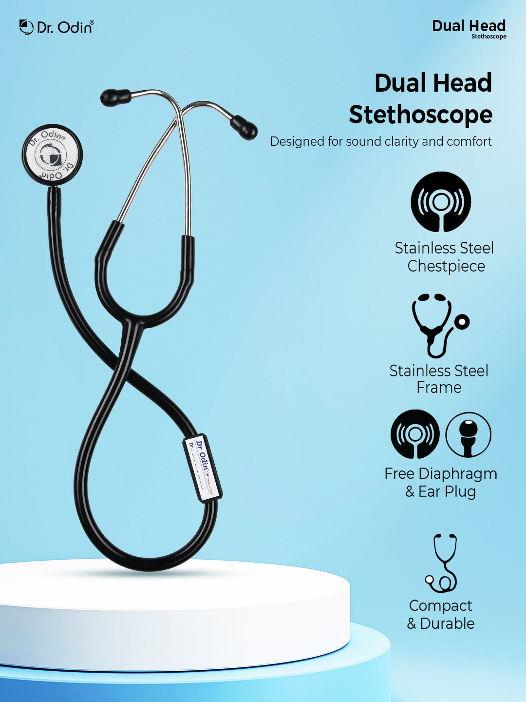 Stethoscope Dual Head