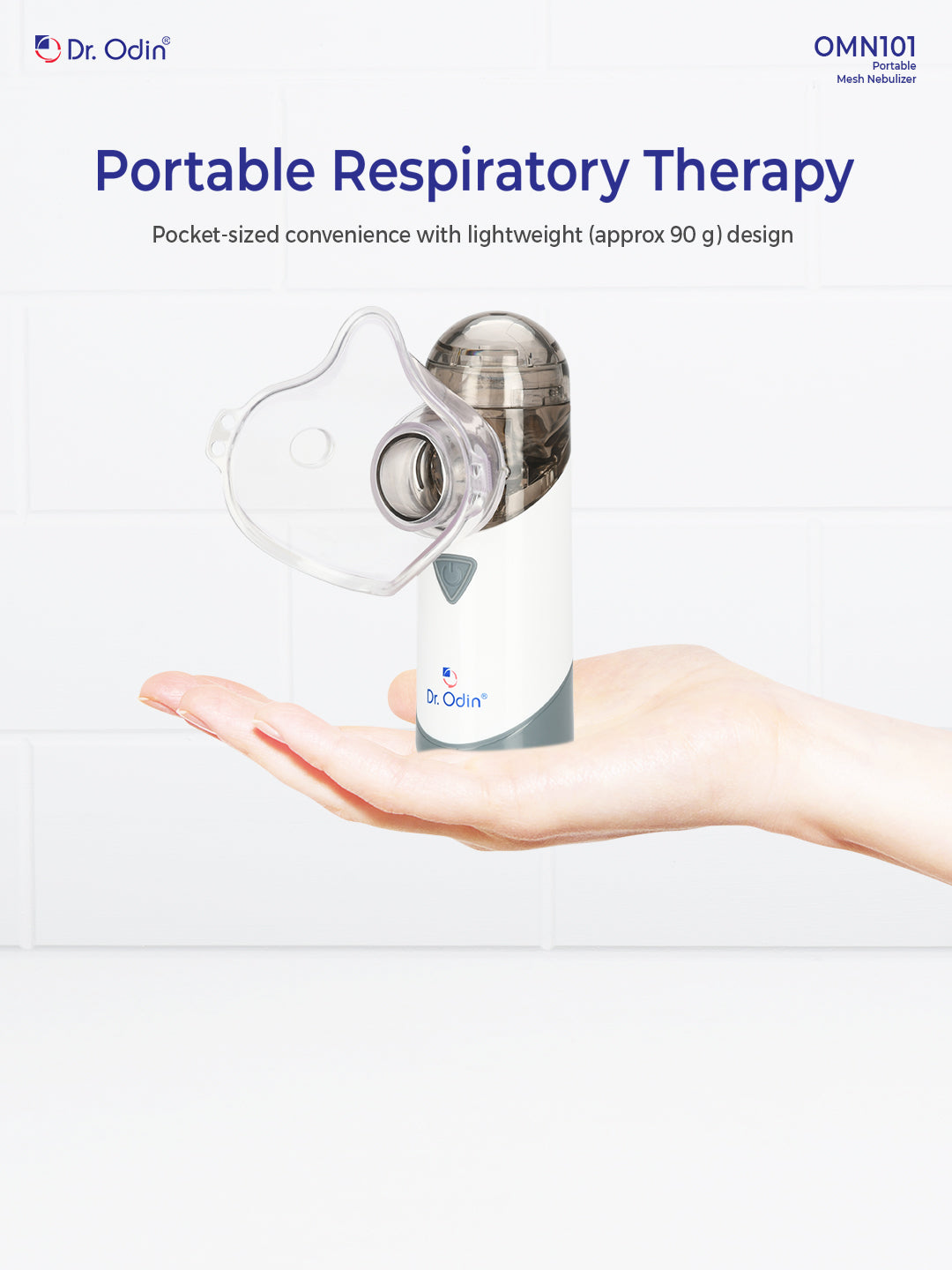 Portable & Rechargeable Mesh Nebulizer OMN101