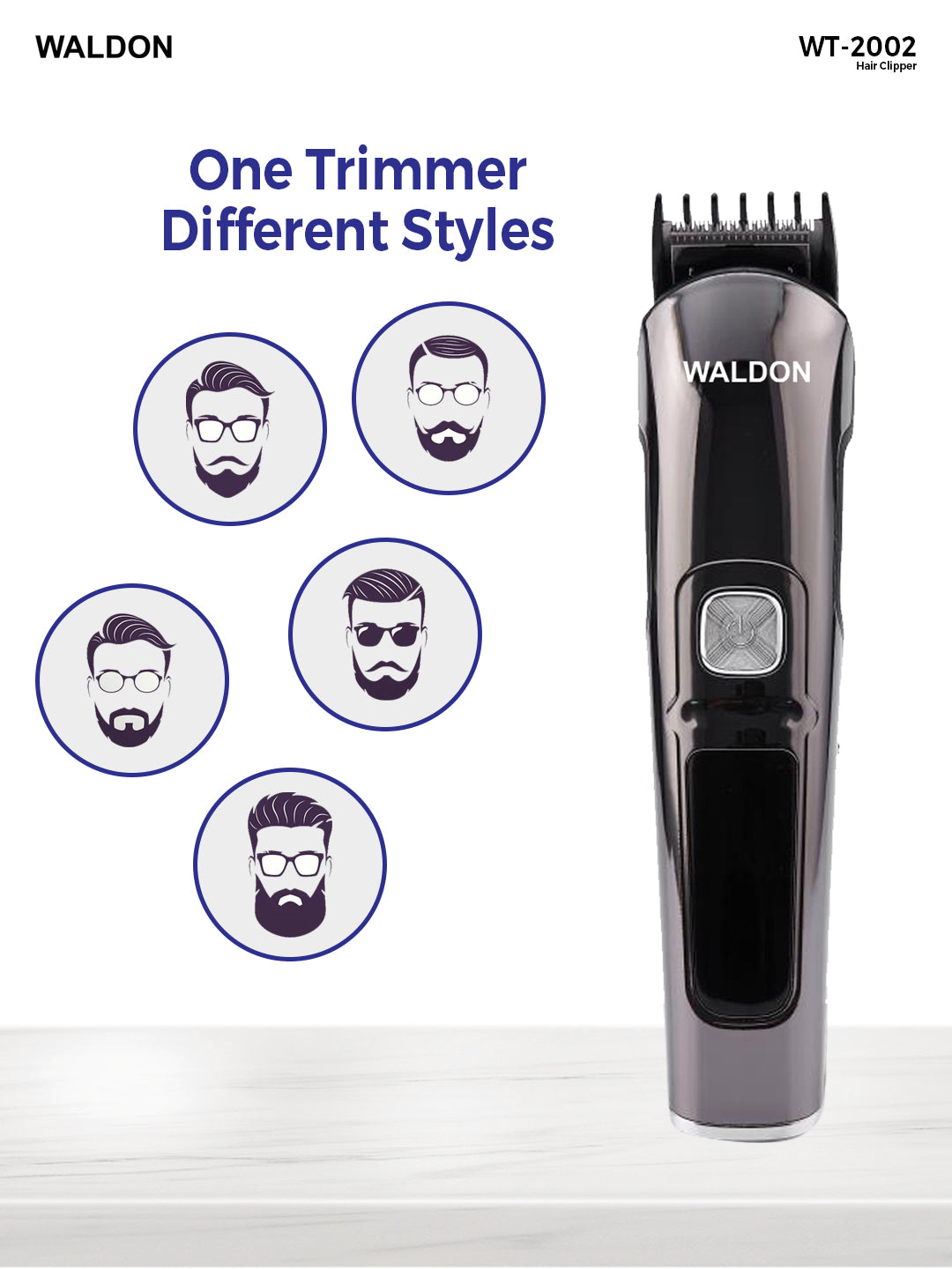 Waldon Professional Hair Clipper WT - 2002