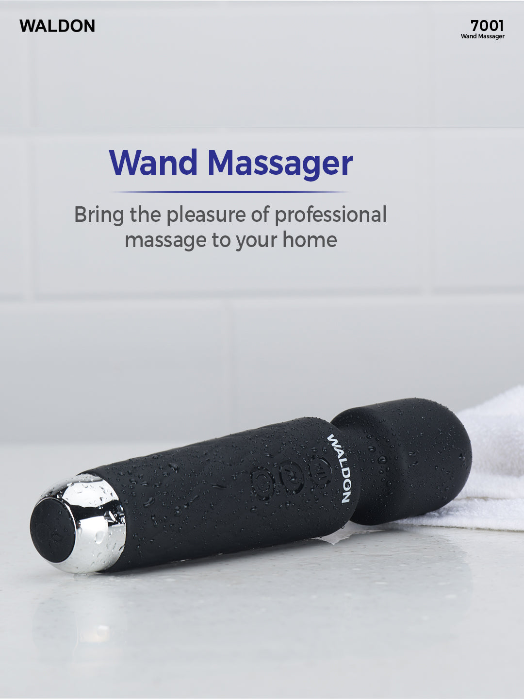 Waldon Black Wand Massager - Premium Quality Buy Now – Dr. Odin
