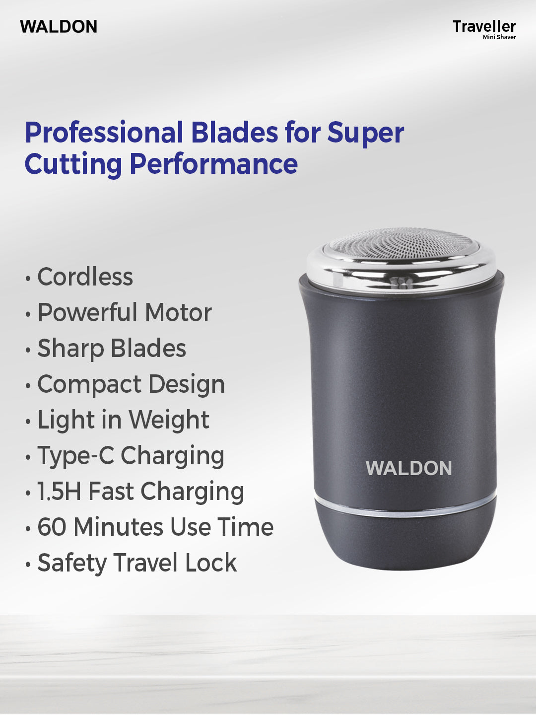 Waldon Mini Shaver