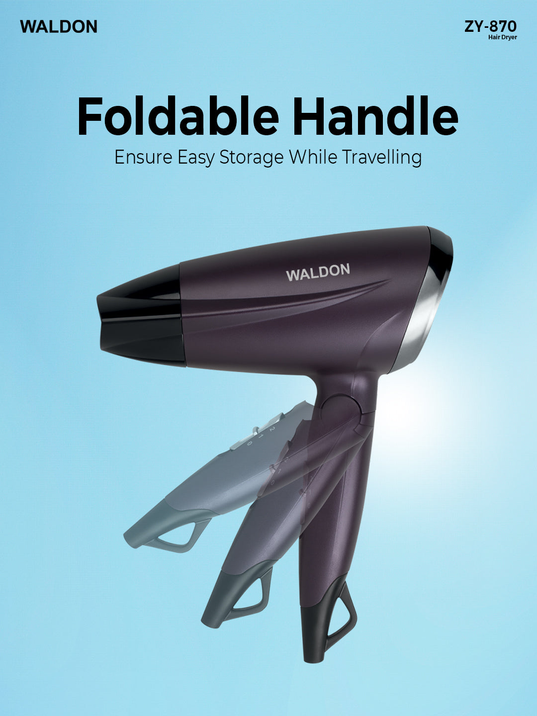 Waldon Hair Dryer ZY-870