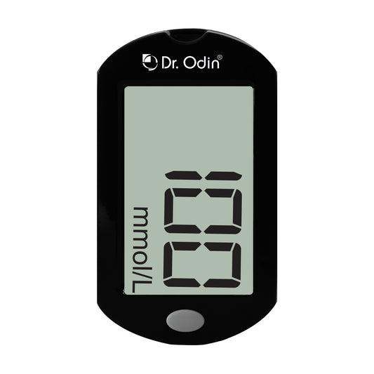 Blood Glucose Meter Kit Black Color