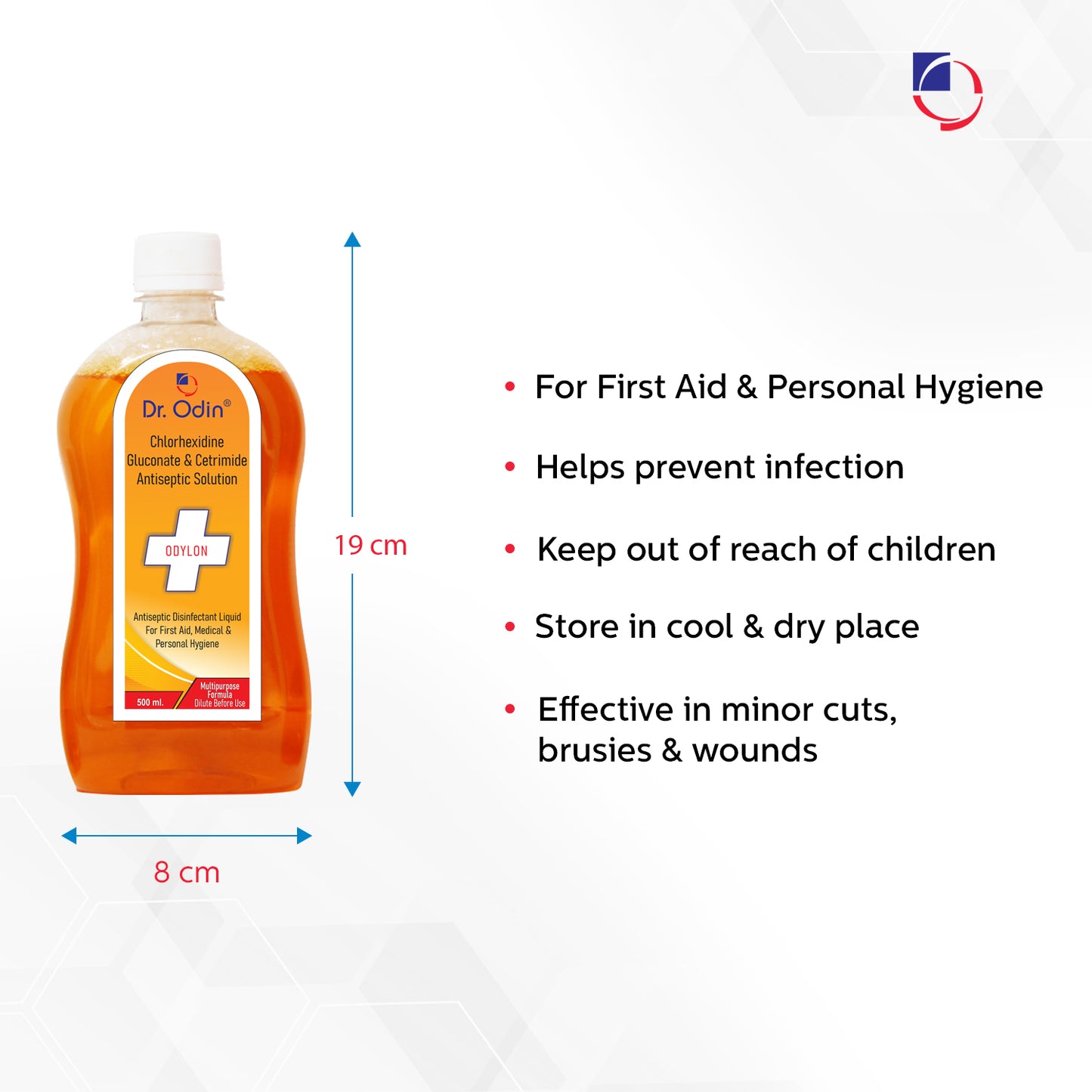 Odylon Antiseptic Disinfectant Liquid 500ml